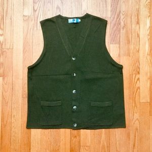 Donald Jewell Cardigan/Vest l Men Size L l NWOT